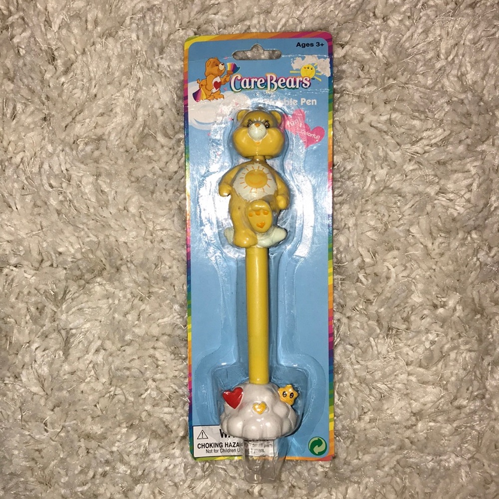 Vintage Fun shine bear bobble head pen